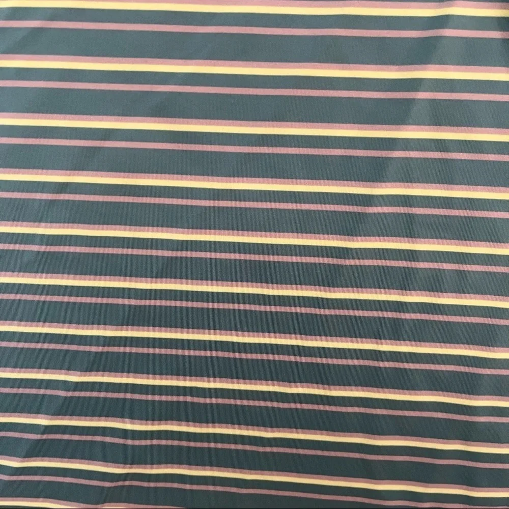 Adidas men polo shirt XL extra large SS short sleeve green yellow gray shirt